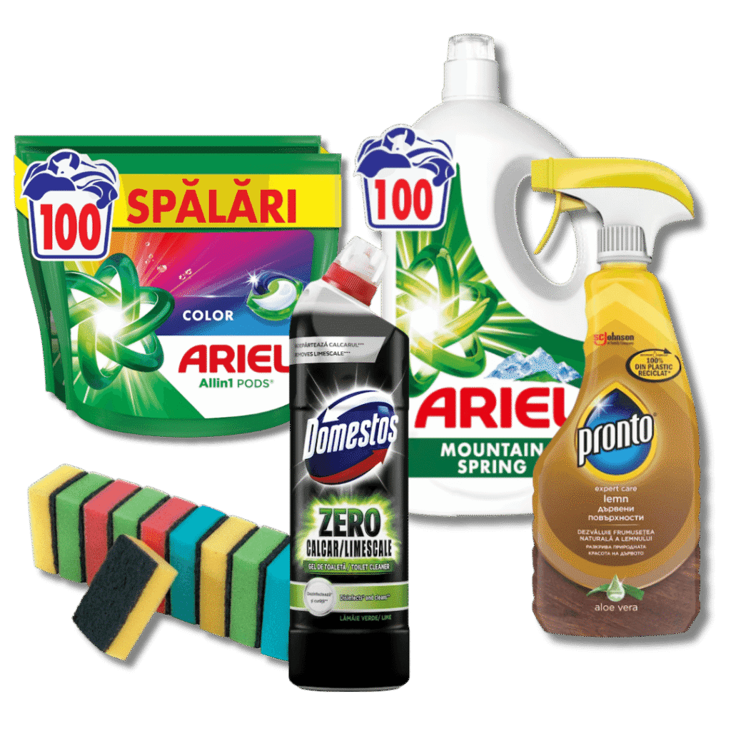 Detergenți și curățenia casei