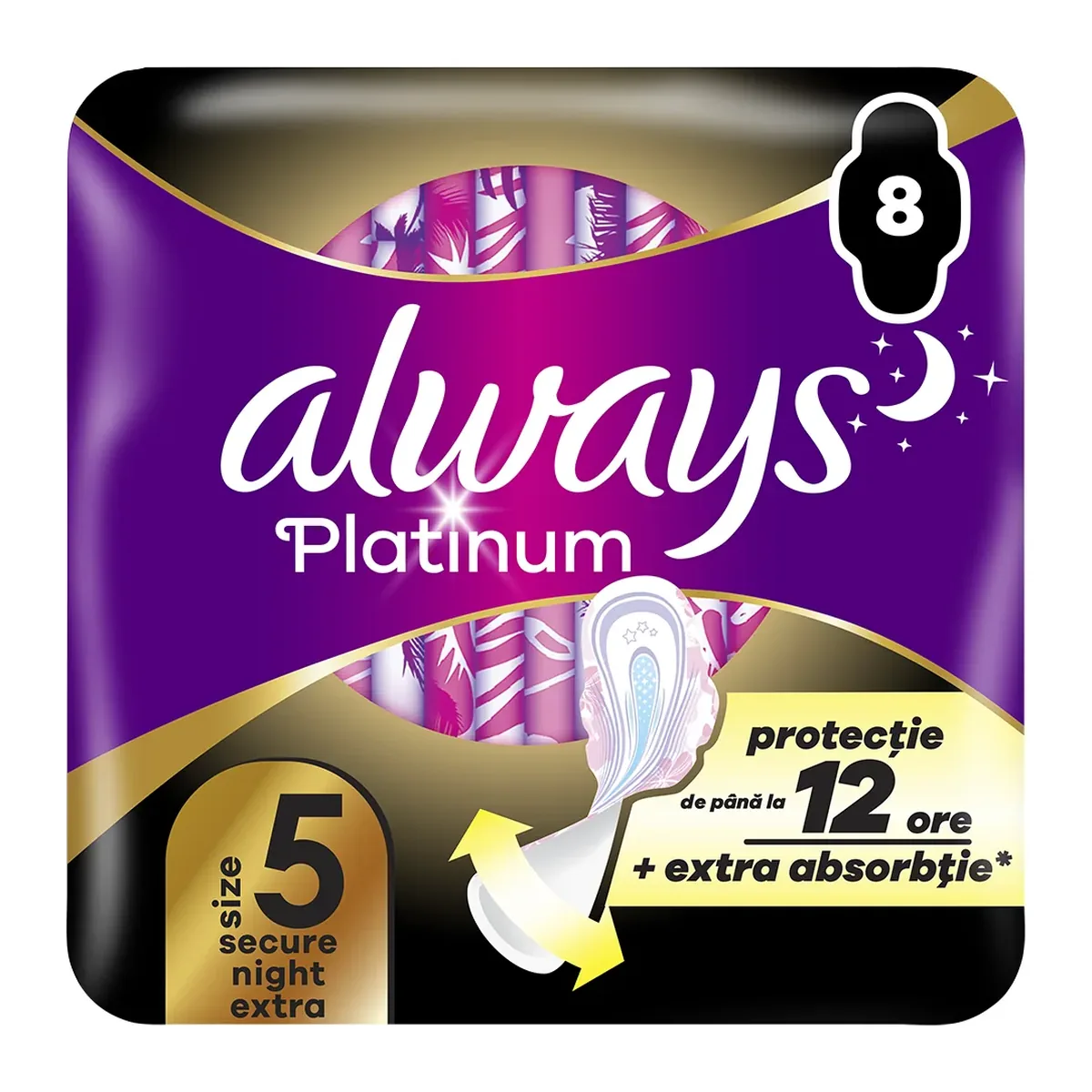Absorbante Always Duo Platinum Secure Night Extra