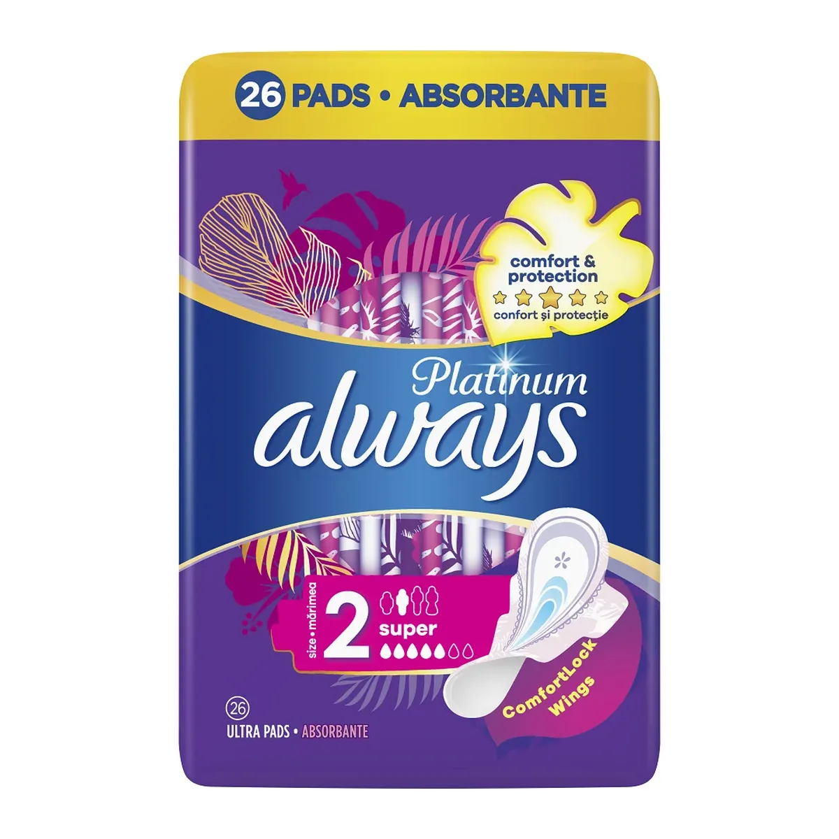Absorbante Always Quattro Platinum Super