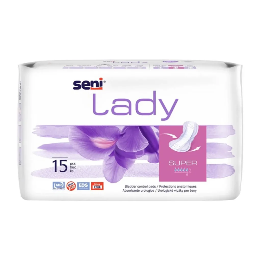 Absorbante incontinență Seni Lady Super, 15 buc