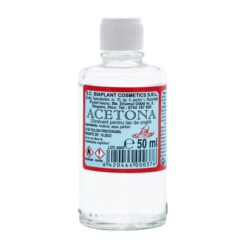 Acetonă Evantai, 50 ml