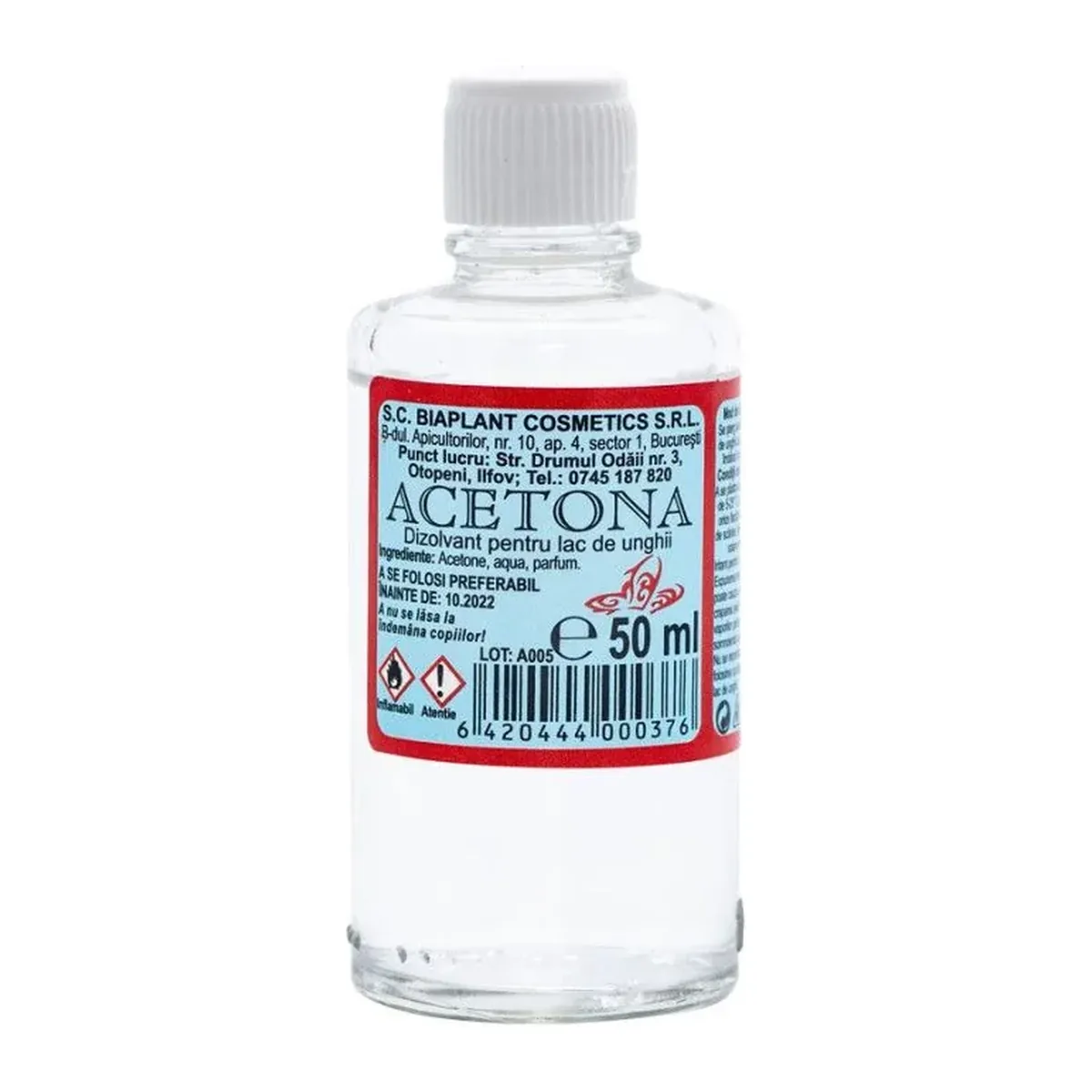 Acetonă Evantai