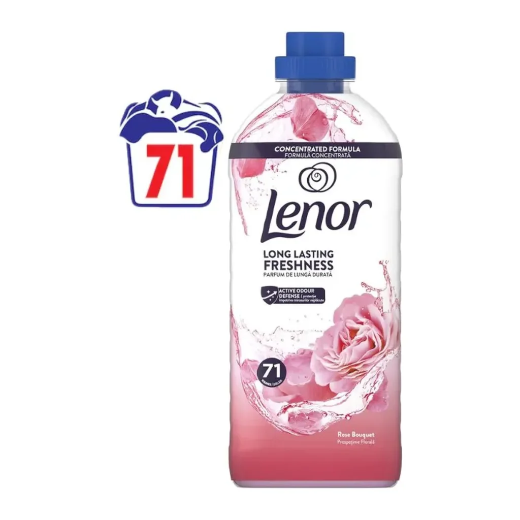 Balsam de rufe Lenor Rose Bouquet, 71 spălări
