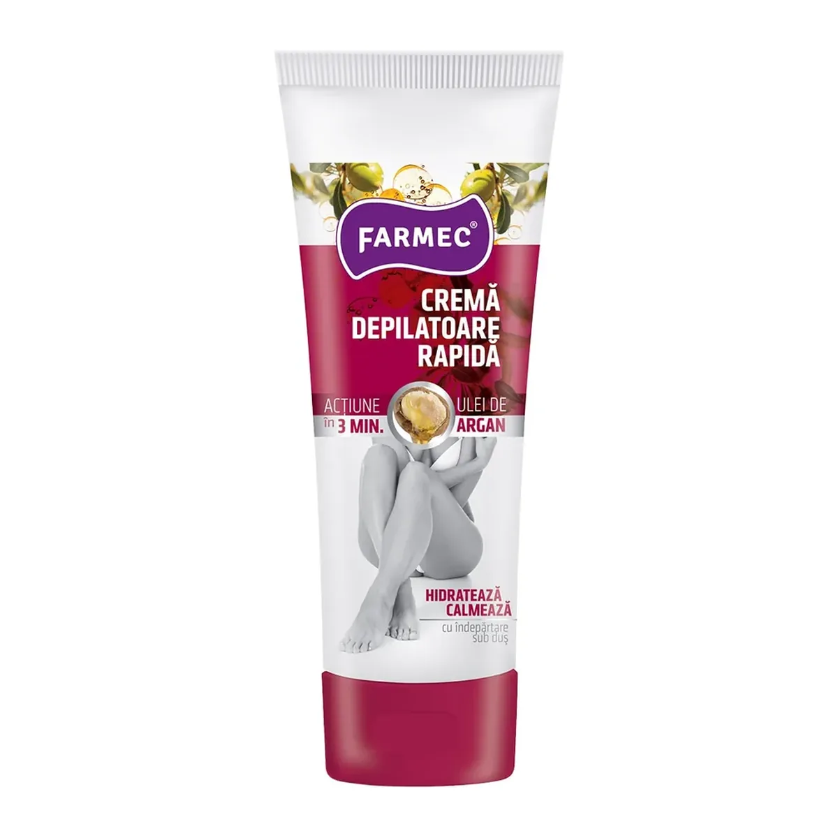 Cremă depilatoare Farmec Rapida Argan