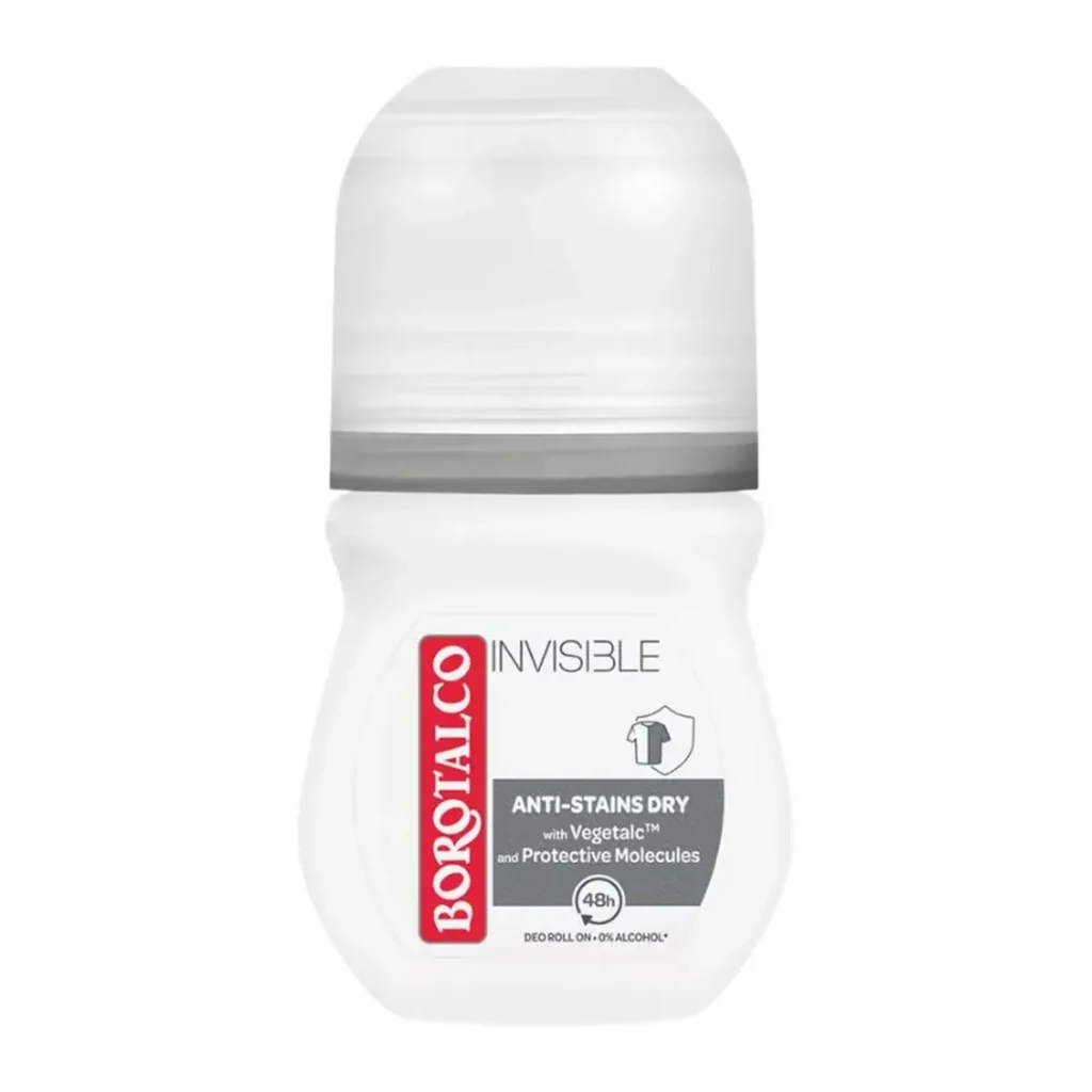 Deodorant roll-on Borotalco Invisible Dry, 50 ml