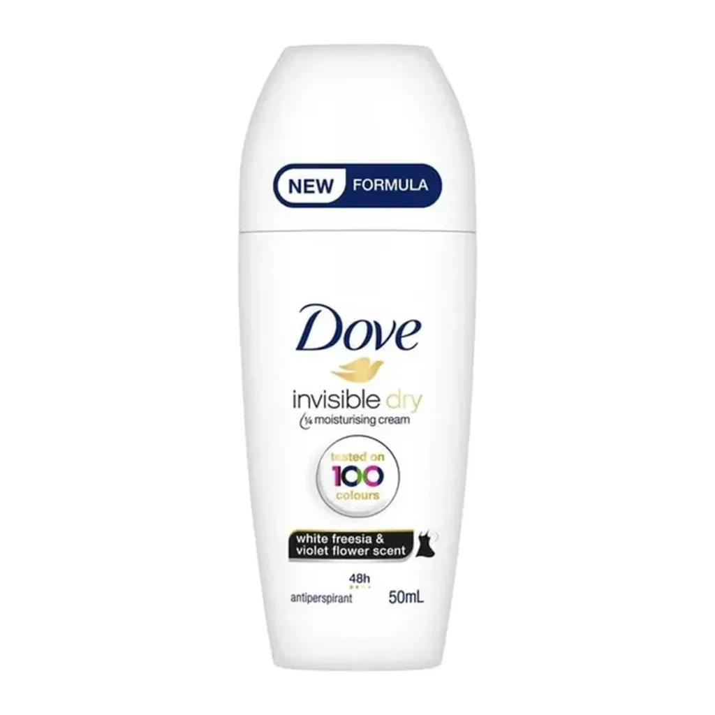 Deodorant roll-on Dove Women Invisible Dry, 50 ml
