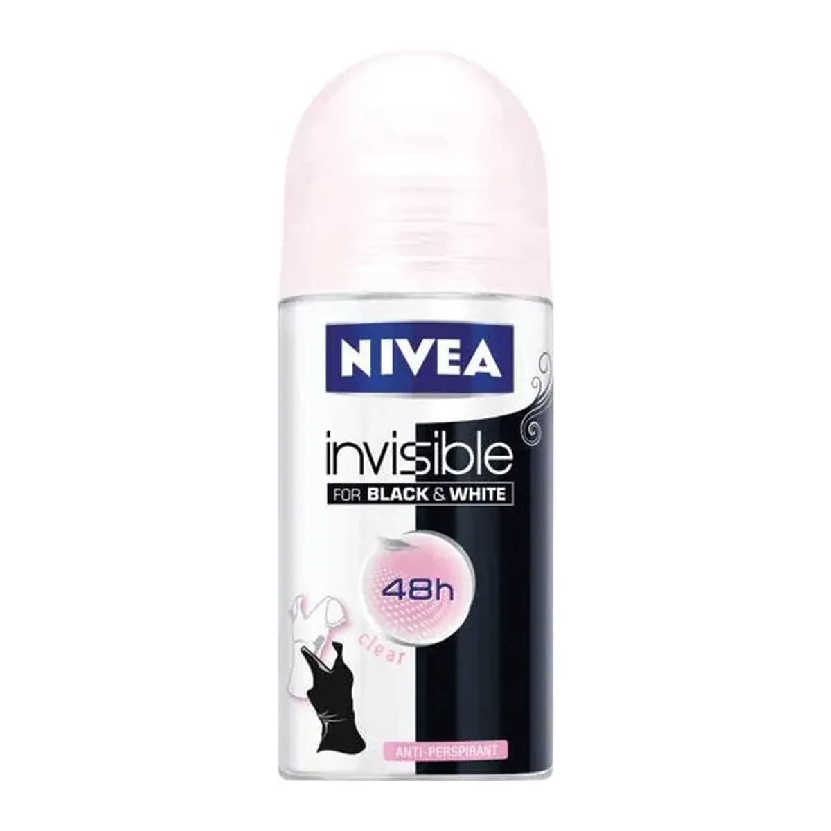 Deodorant roll-on Nivea Women Invisible Black & White