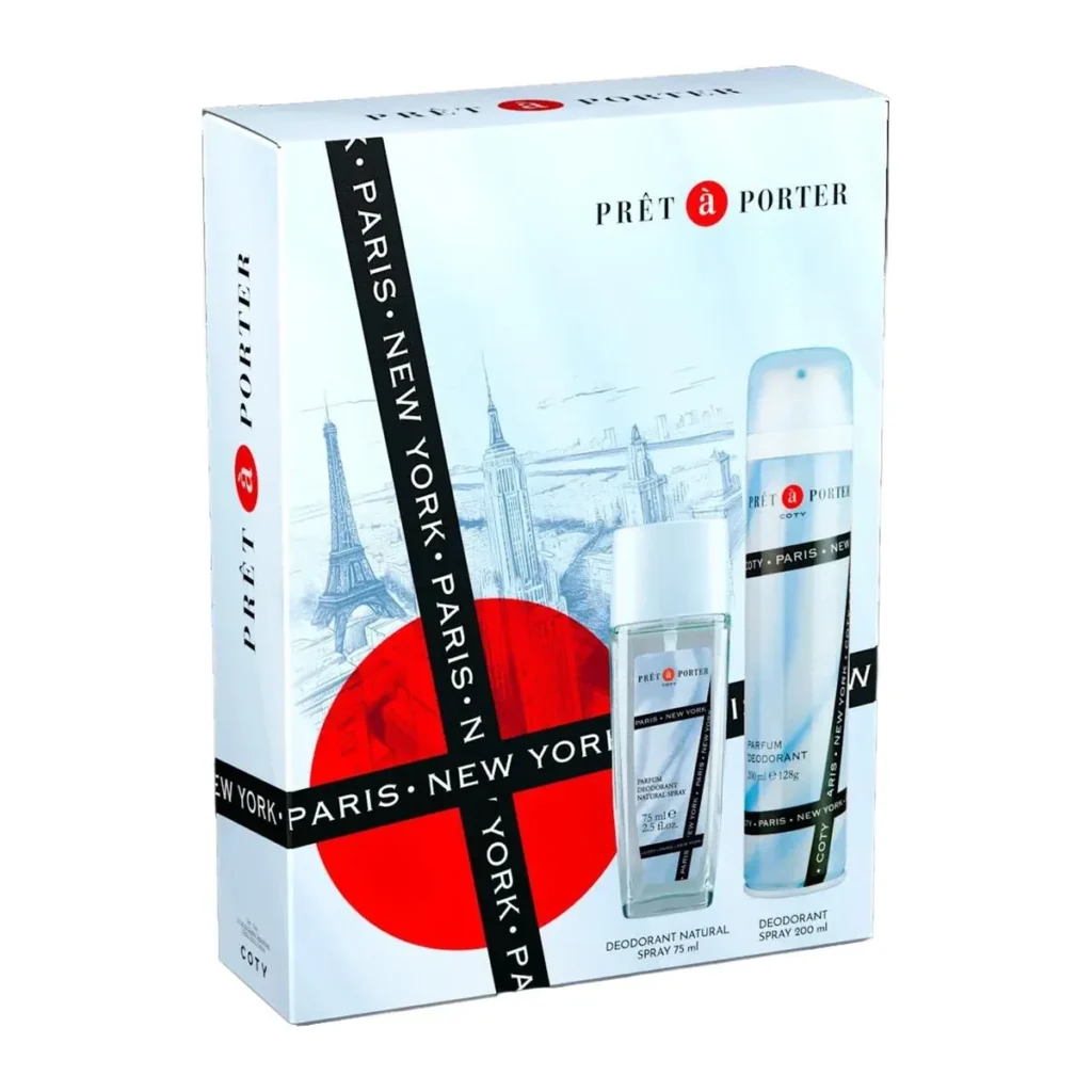 Set cadou Pret a Porter (deodorant spray 200 ml + 75 ml)