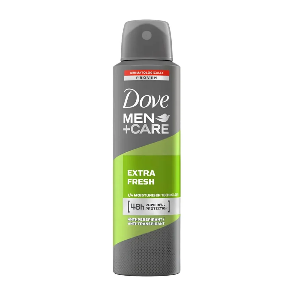 Deodorant spray Dove Men Extra Fresh, 150 ml
