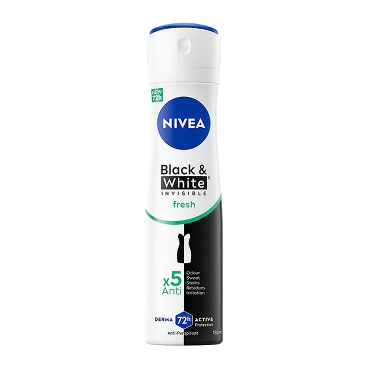 Deodorant spray Nivea Women Invisible Black & White Fresh