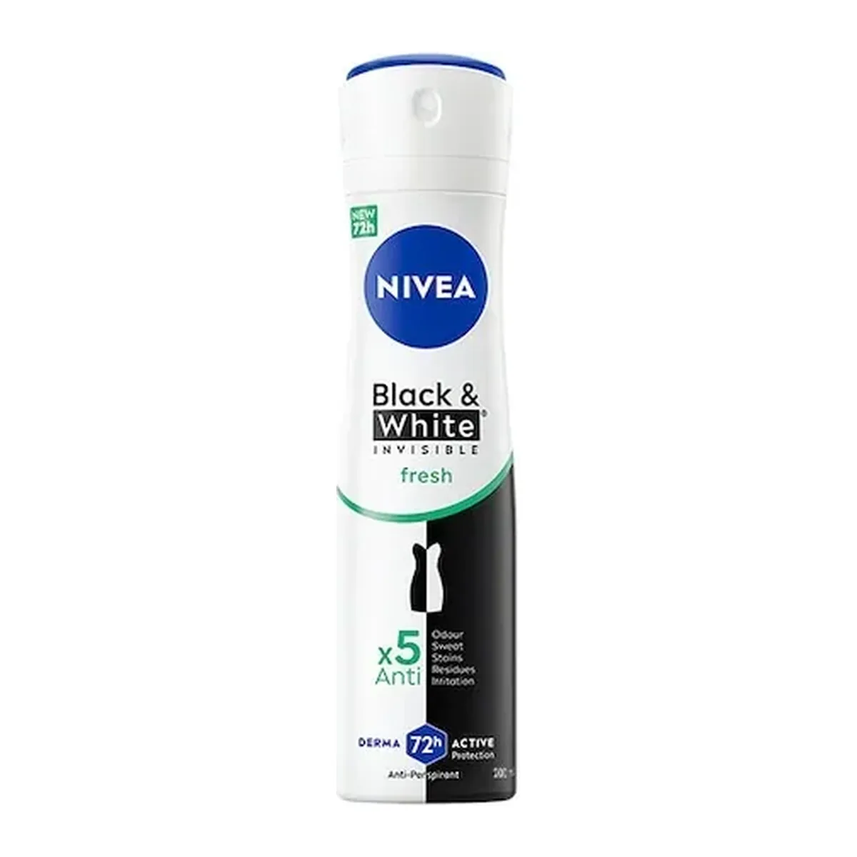Deodorant spray Nivea Women Invisible Black & White Fresh