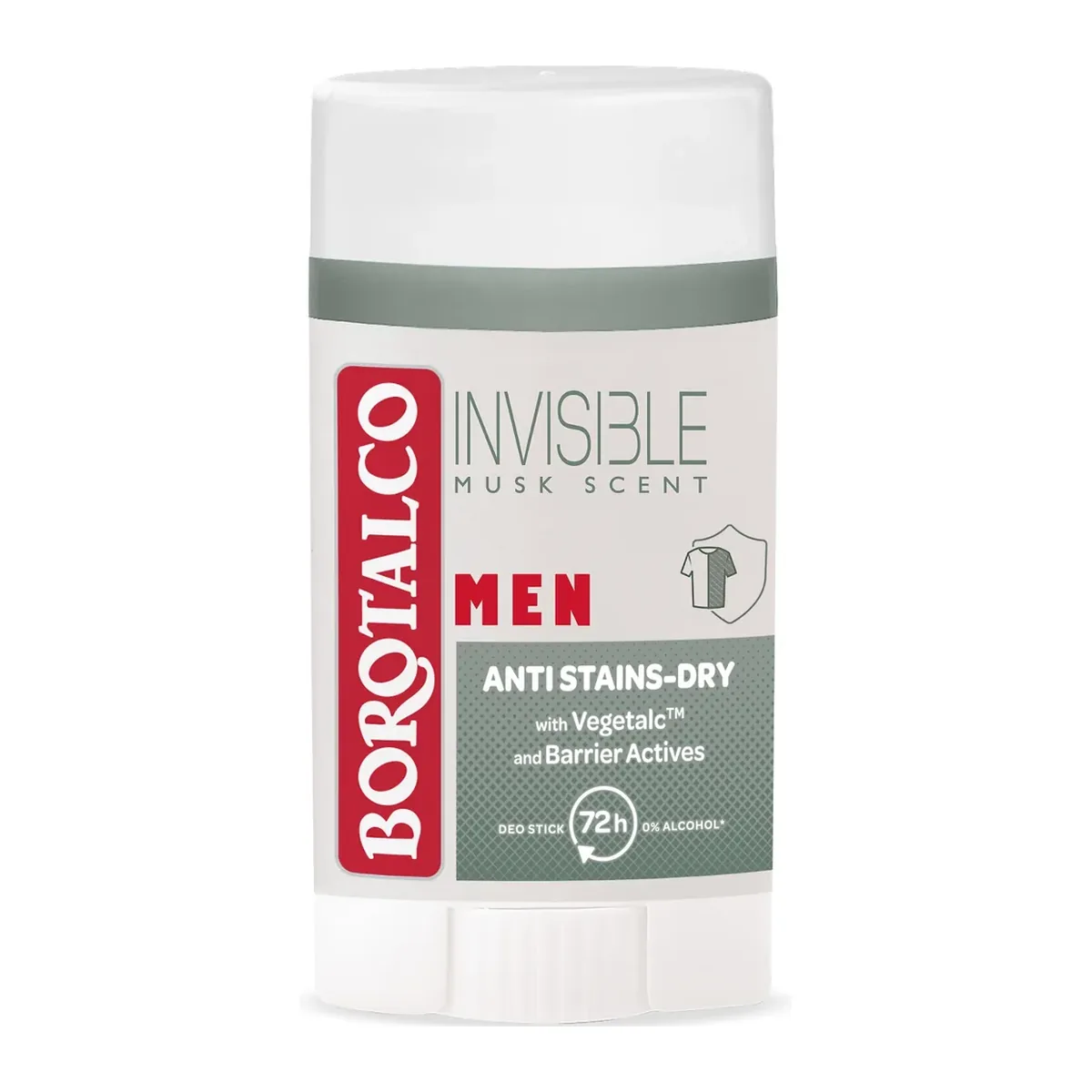 Deodorant stick Borotalco Men Invisible