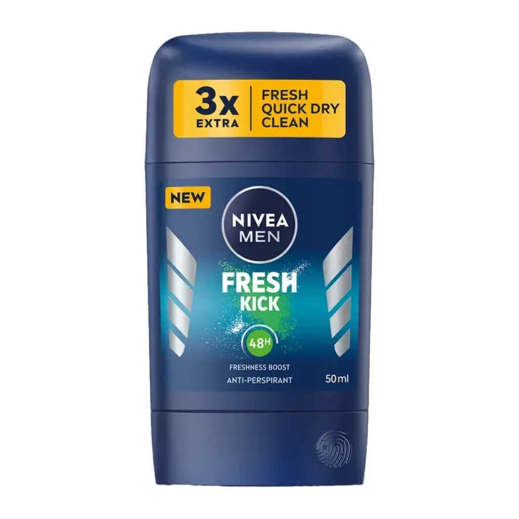 Deodorant stick Nivea Men Fresh Kick, 50 ml