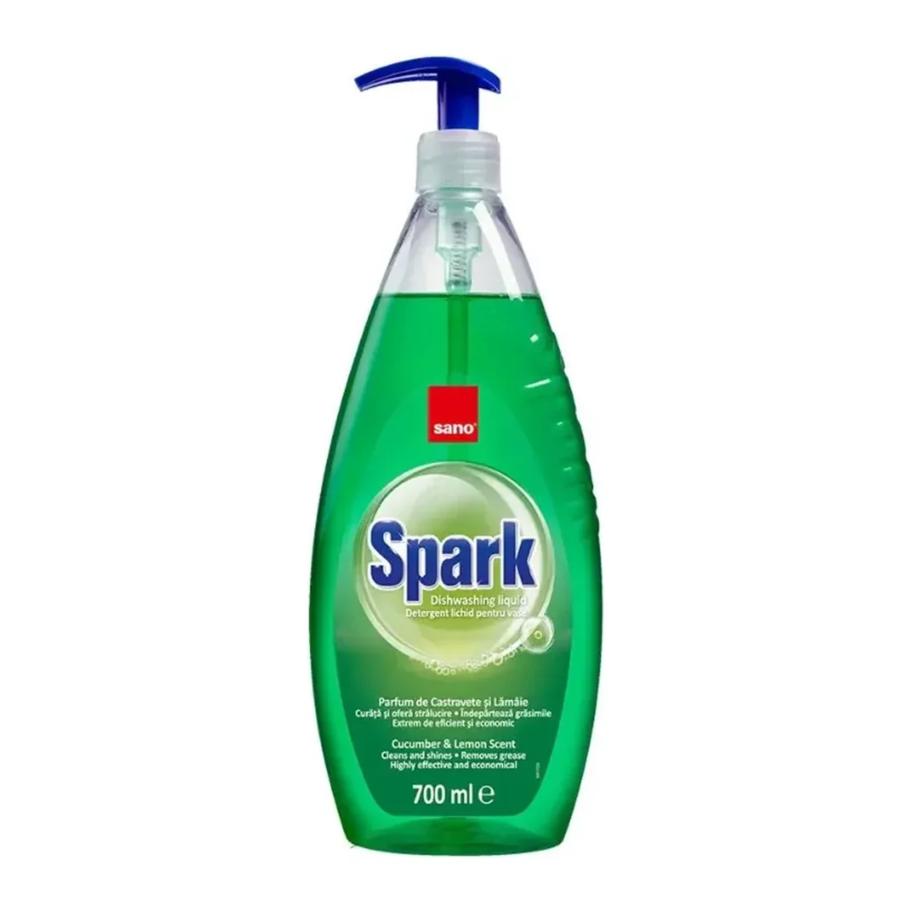 Detergent de vase Sano Spark Castravete, 700 ml