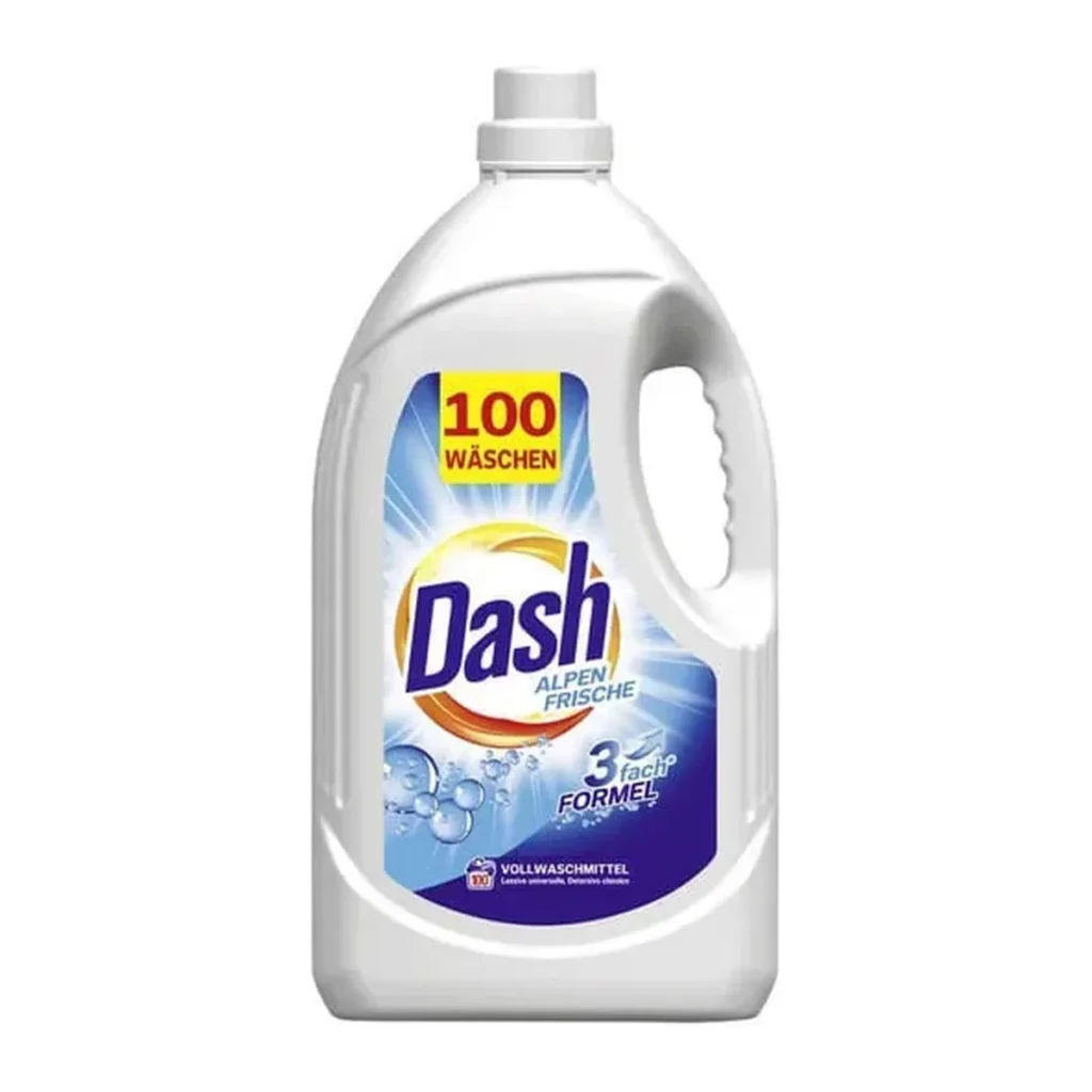 Detergent lichid Dash Alpen, 100 spălări, 5 L