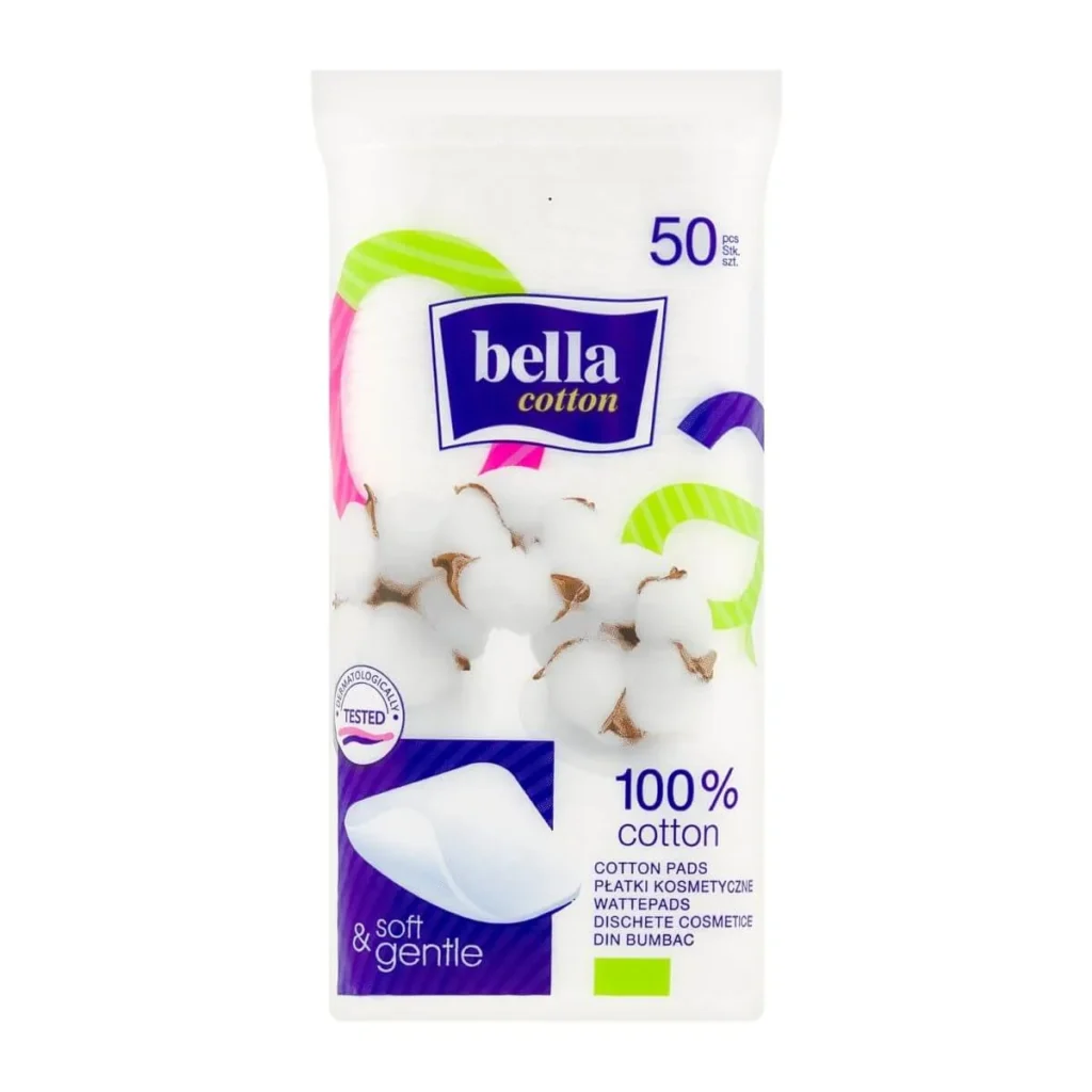 Dischete demachiante Bella Patrate, 50 buc