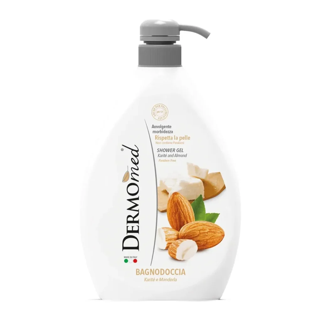 Gel de duș Dermomed Karite Almond, 1 L