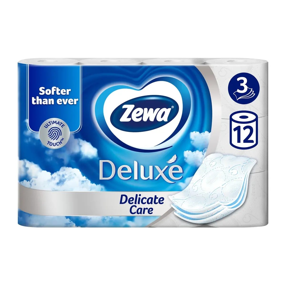Hârtie igienică Zewa delicate Care