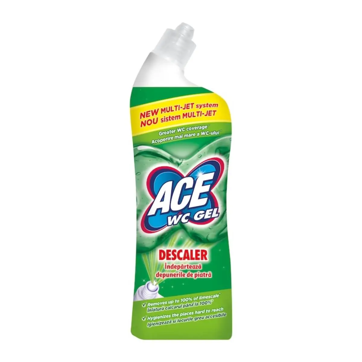 Înălbitor ACE WC Gel decalcifiant