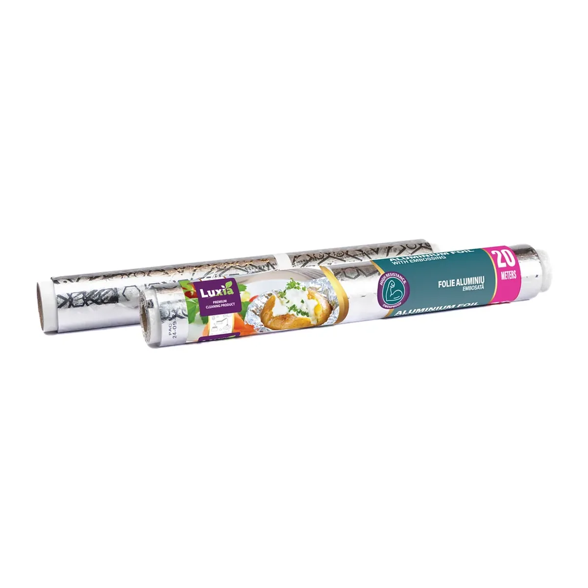 Luxia Folie De Aluminiu 20 m Embosata Strong