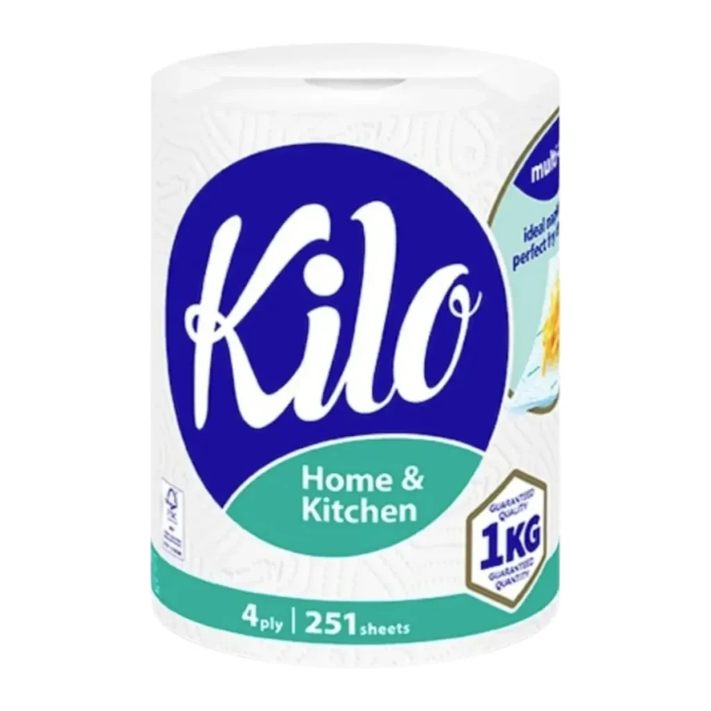 Prosoape de hârtie Kilo Monorola Novus 251 Foi Alb, 4 straturi, 1 kg