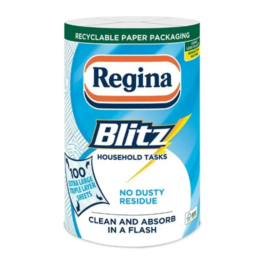 Prosoape de hârtie Regina Blitz, 33 m, 3 straturi, 100 foi