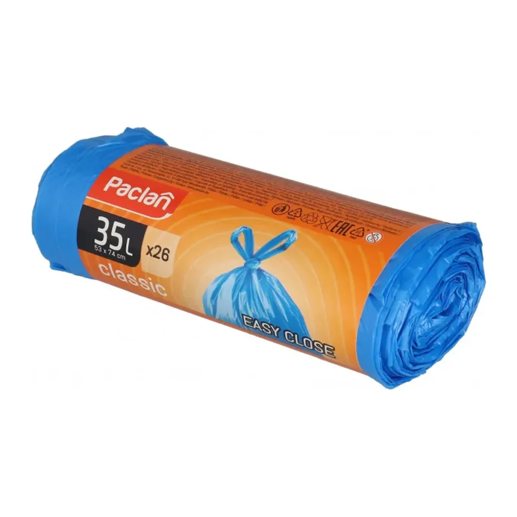 Saci menajeri Paclan Clasic Handy Bags, 35 L, 26 buc