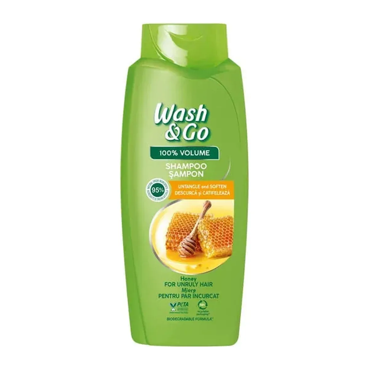 Șampon Wash & Go Miere