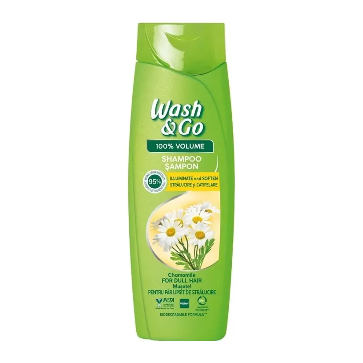 Șampon Wash & Go Mușețel