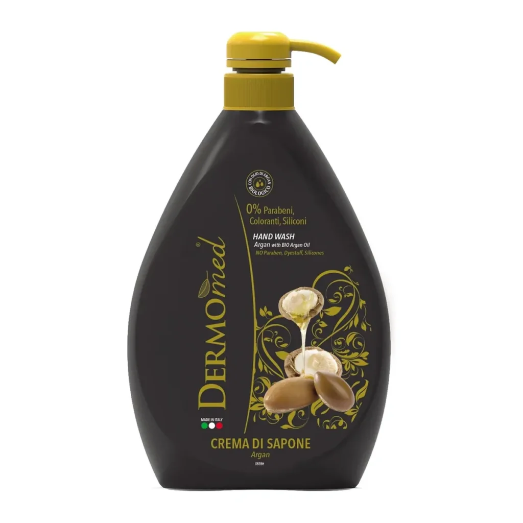 Săpun lichid Dermomed Olio Di Argan, 1 L