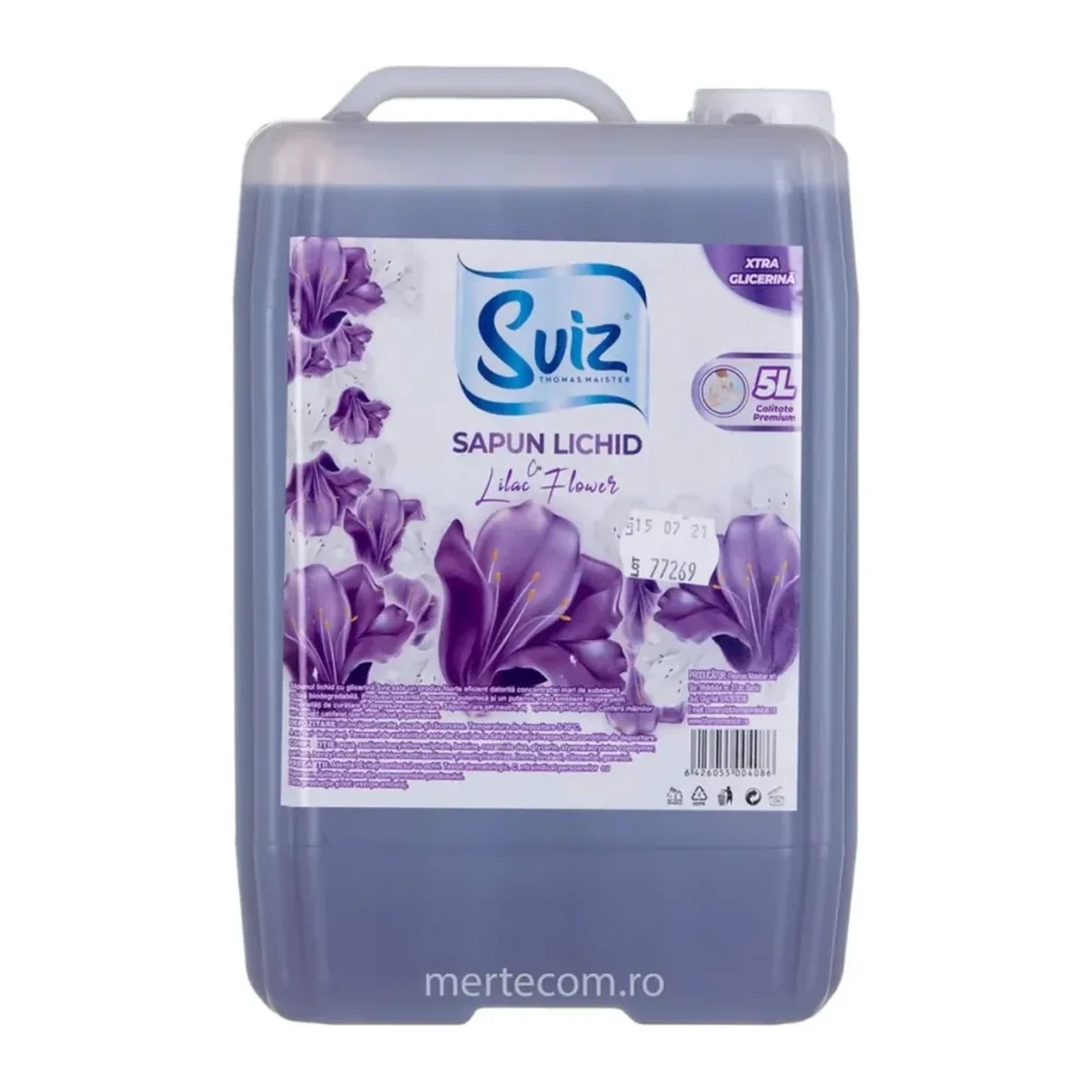 Săpun lichid Sviz Liliac, 5 L