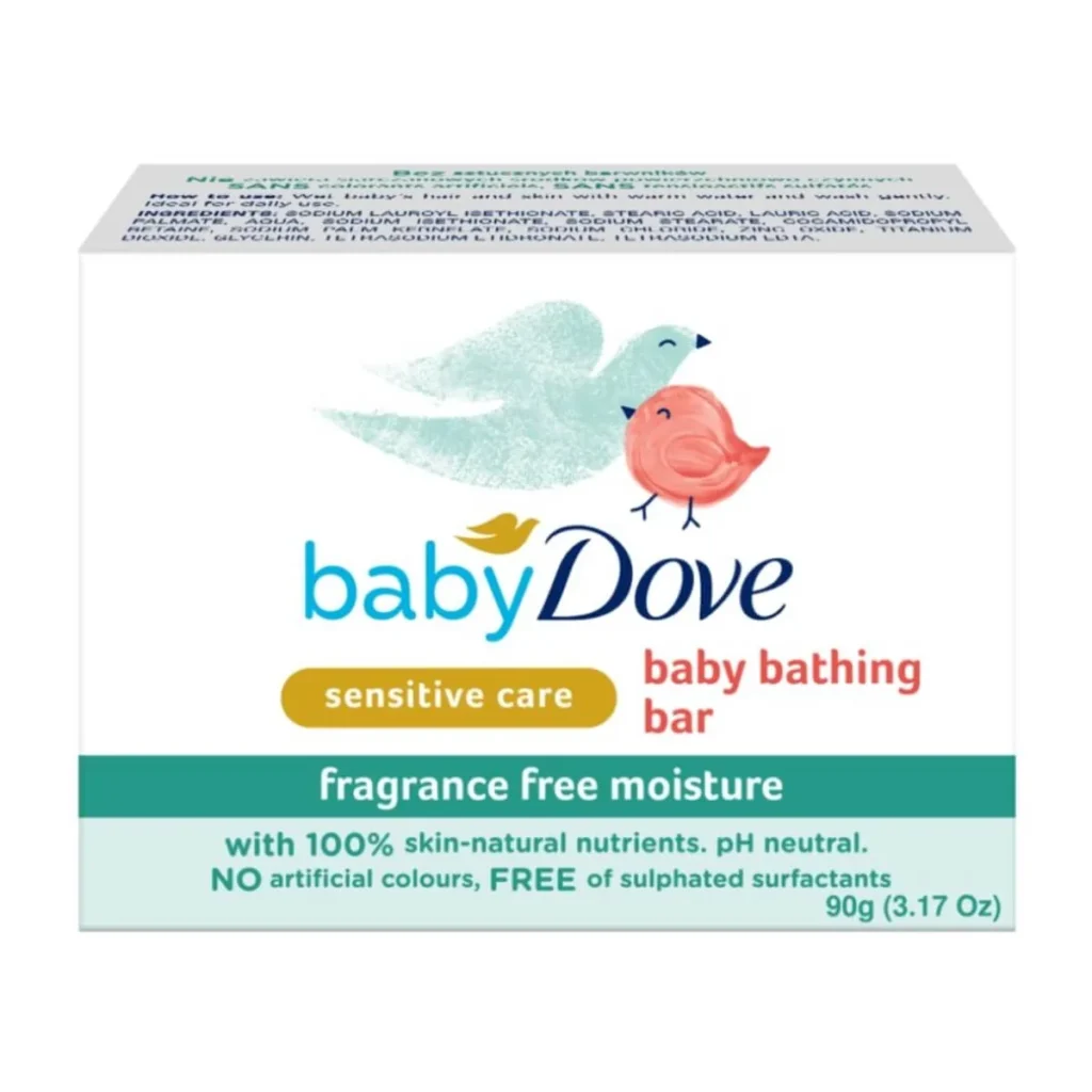 Săpun solid Dove Baby Sensitive Care Fragrance Free Moisture, 90 g