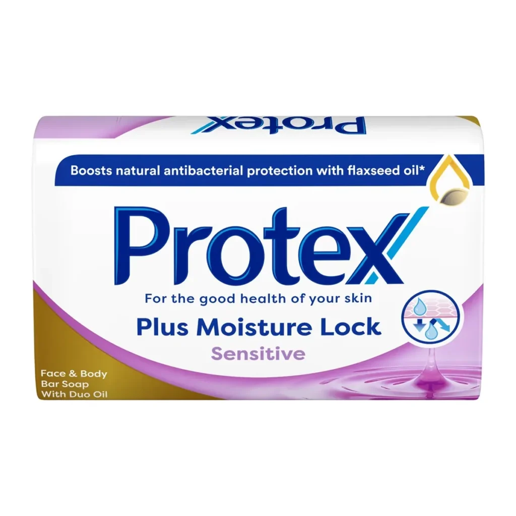 Săpun solid Protex Moisture Lock Sensitive, 90 g