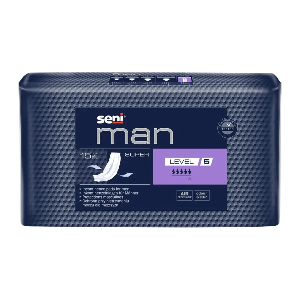 Absorbante Seni Man Super, 15 buc