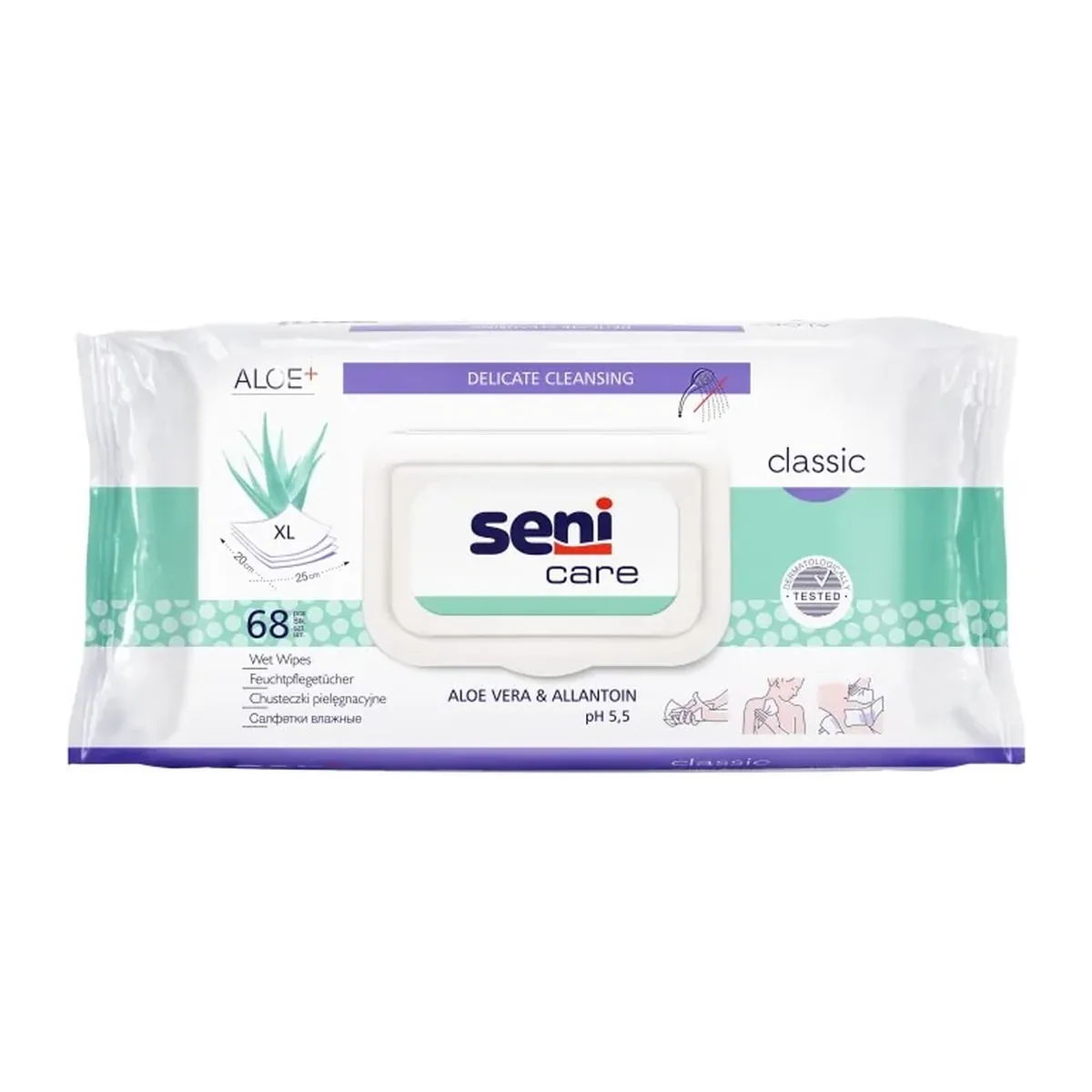 Șervețele umede Seni XL