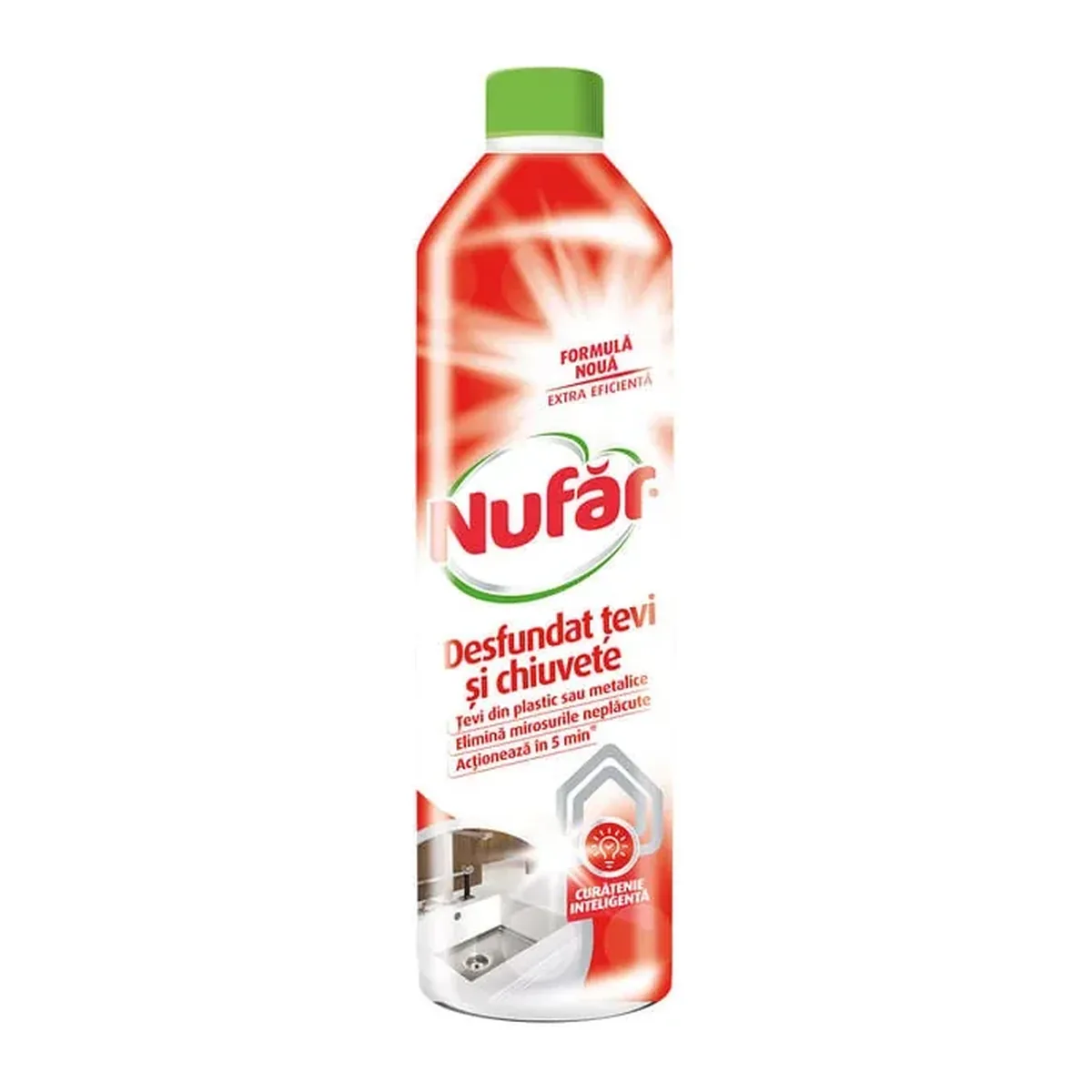 Soluție desfundat țevi Nufăr