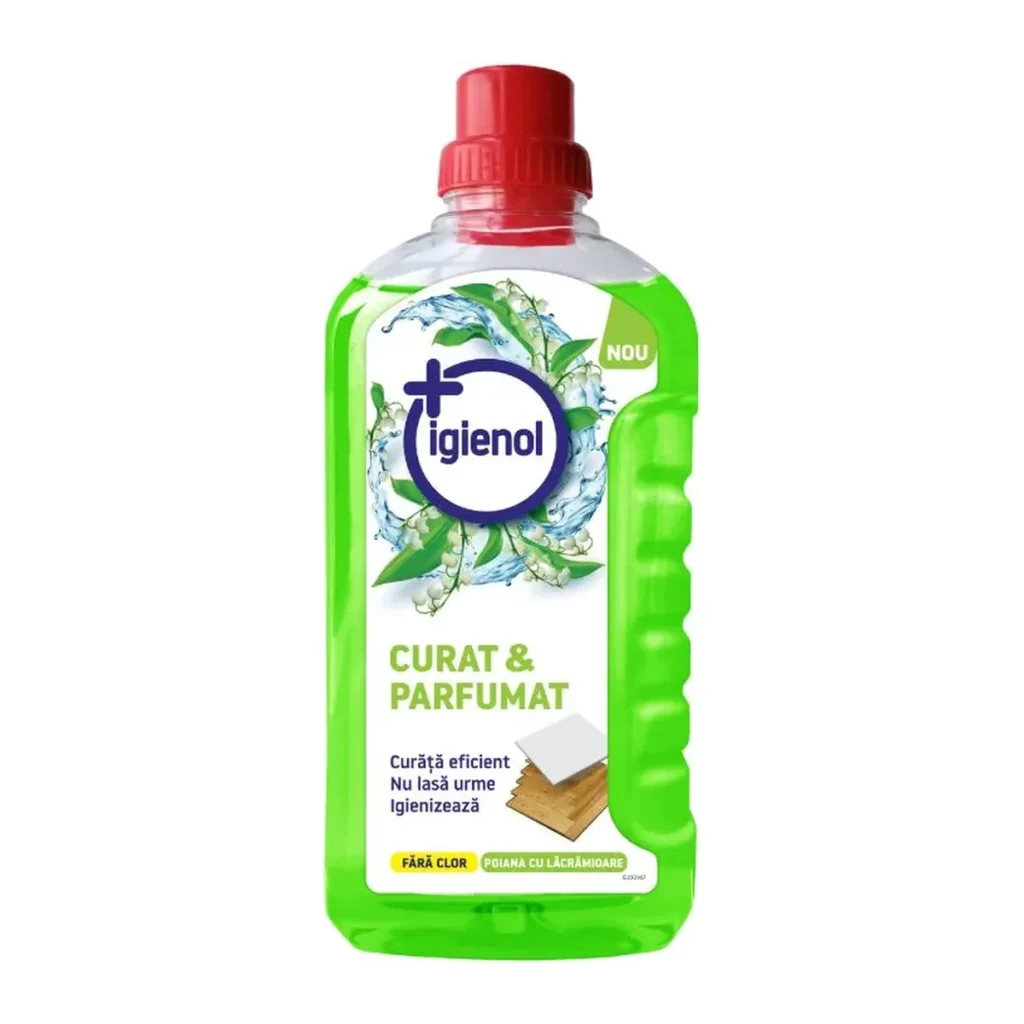 Soluție pentru pardoseli Igienol curat Lăcrămioare, 1 L