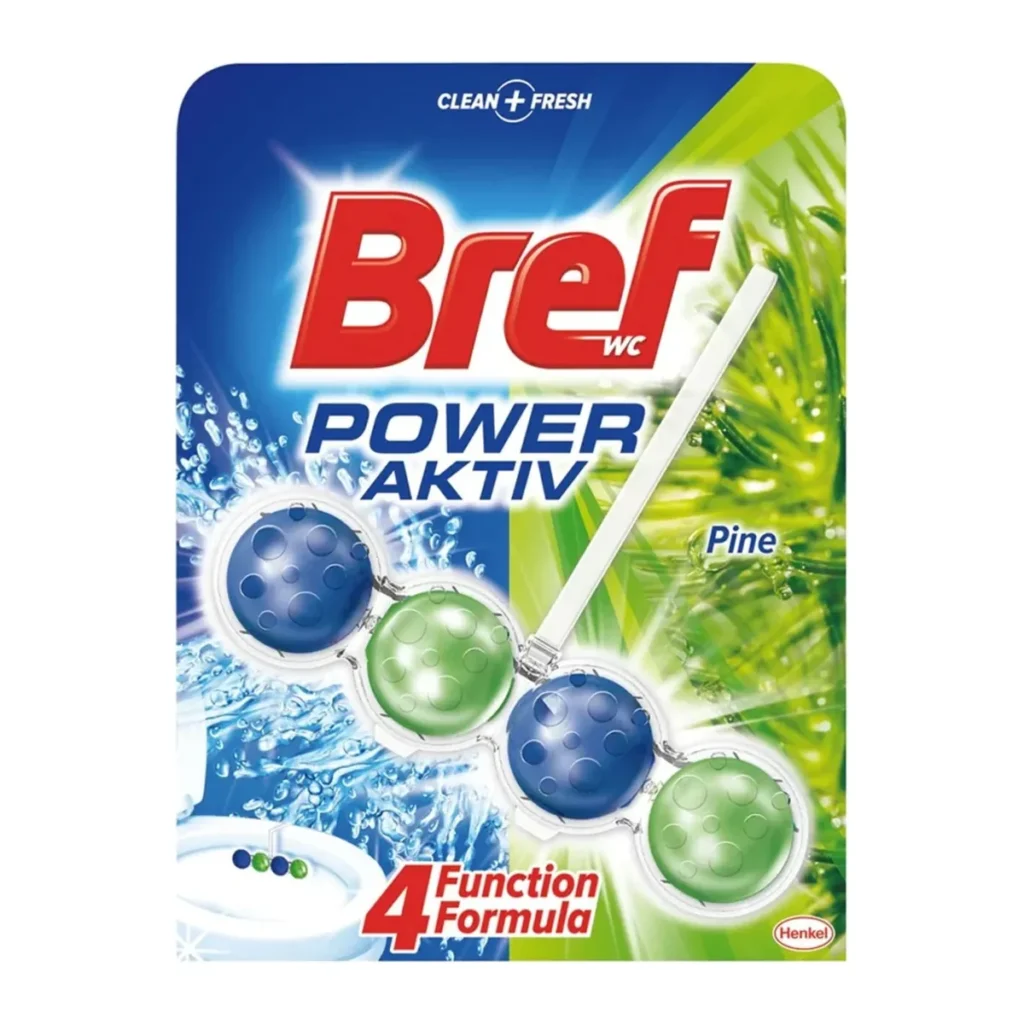 Soluție WC Bref Power Aktiv Classic Pine