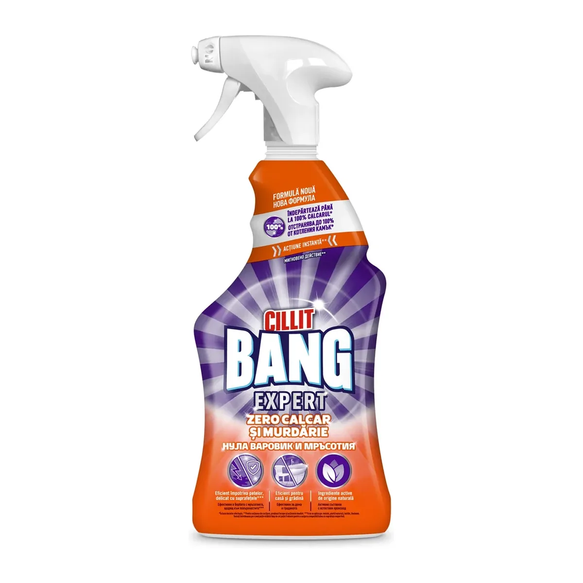 Soluție WC Cillit Bang Spray Piatra și Rugina