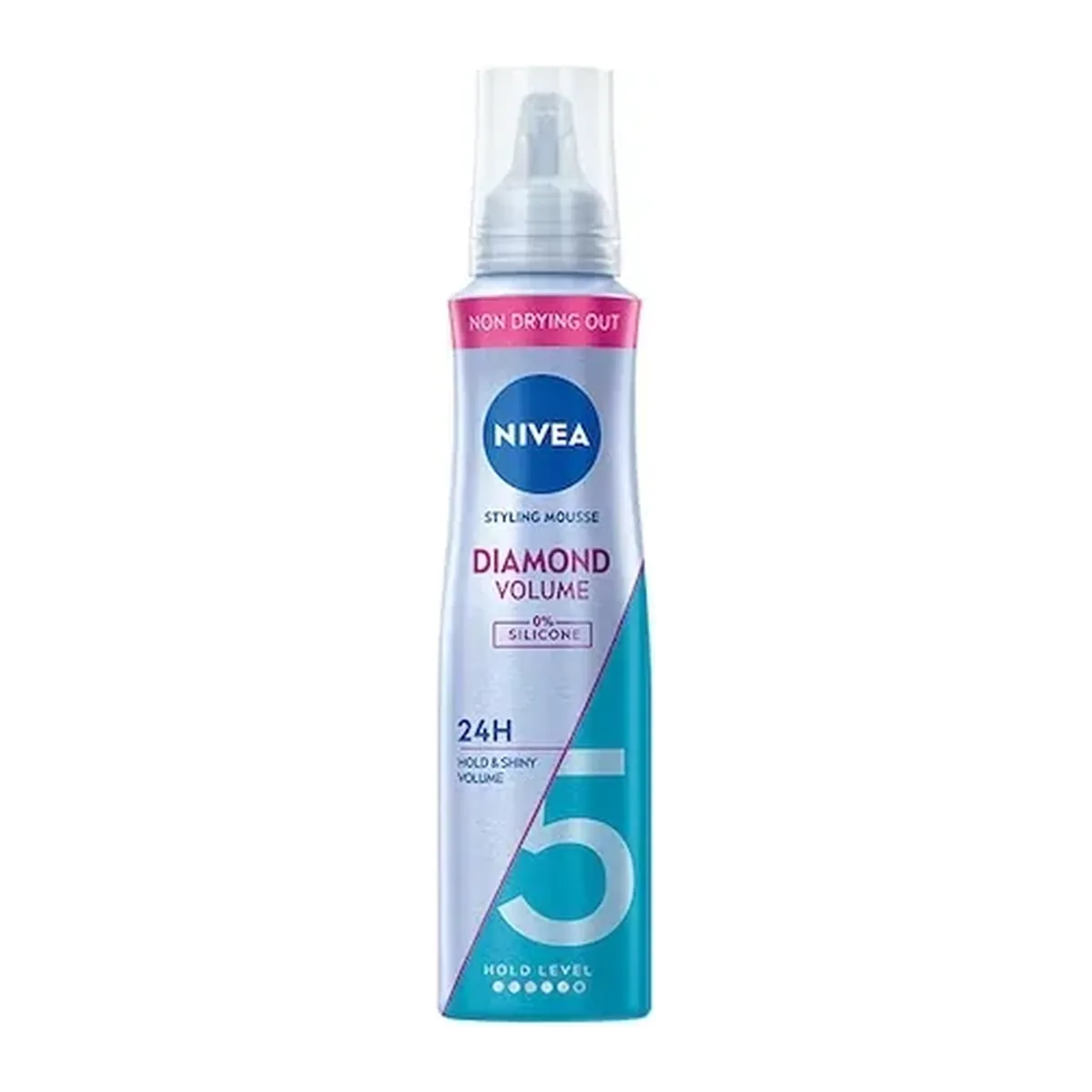 Spumă de păr Nivea Diamond Volume Care