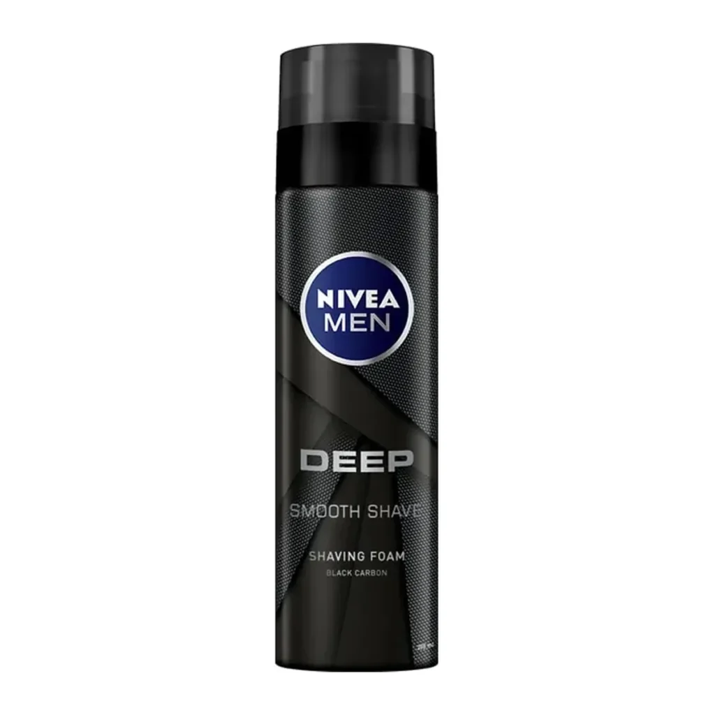 Spumă de ras Nivea Men Deep, 200 ml