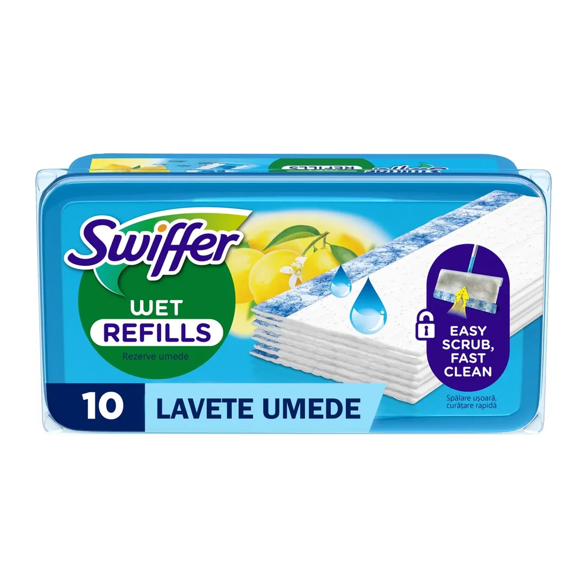 Swiffer Floor Lavete Umede 10 buc