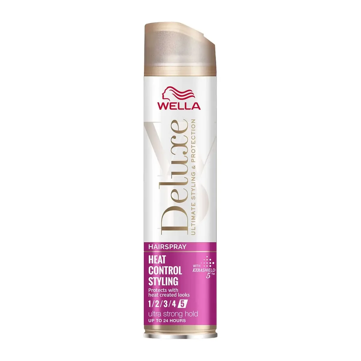 Wella Deluxe Hairspray Heat Protect 5-ultra Strong Hold 250 ml